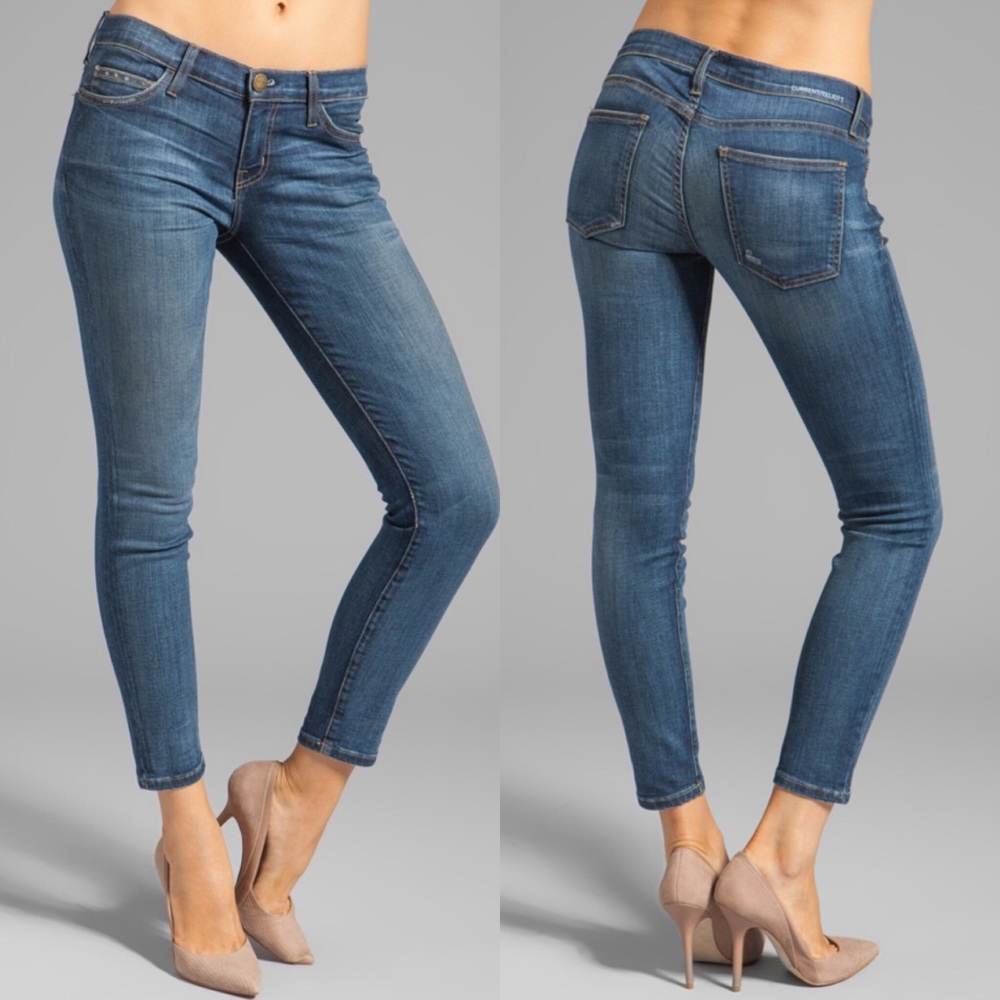 Current/Elliott The Stiletto Jean in Townie